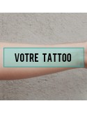 tatouage éphémère personnalisé bras